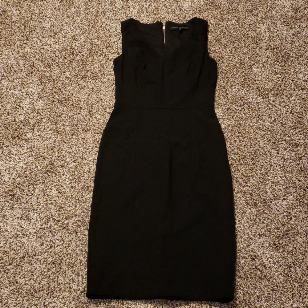 White House Black Market Black Sleeveless Dress
